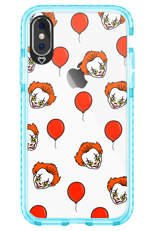 Mystery Clown (Transparent) - Apple iPhone X
