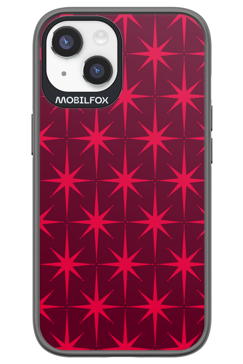 Burgundy Starss - Apple iPhone 14