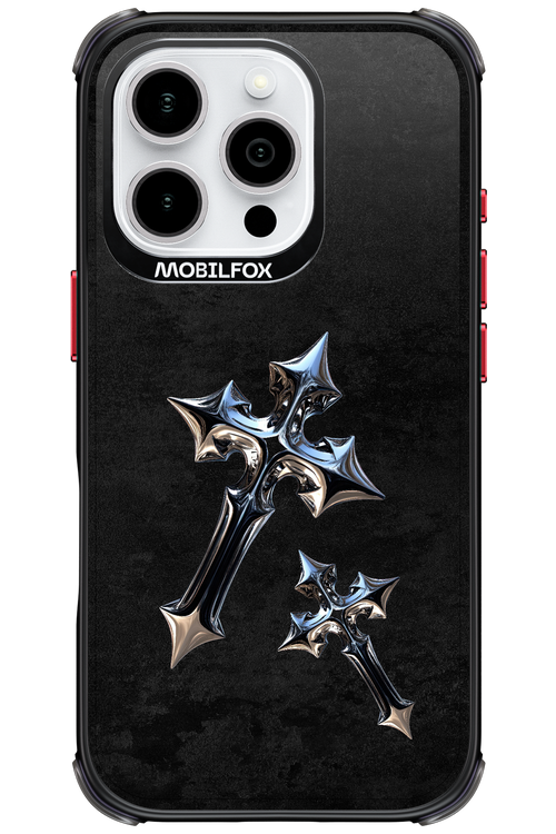 Chrome Crosses - Apple iPhone 16 Pro