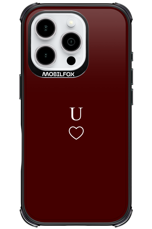U Burgundia 2.0 - Apple iPhone 16 Pro