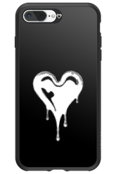 Heart Black - Apple iPhone 8 Plus