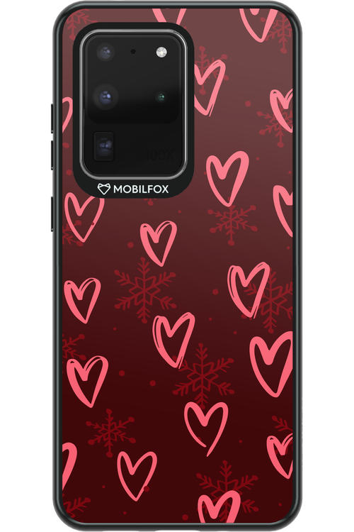 Christmas Hearts - Samsung Galaxy S20 Ultra 5G