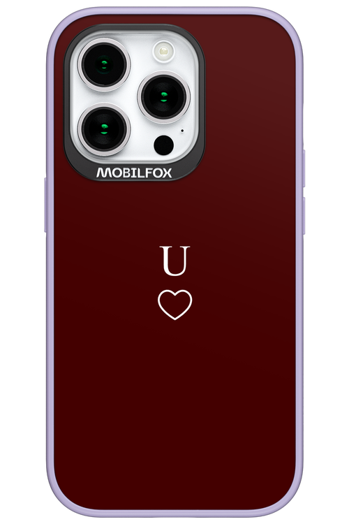 U Burgundia 2.0 - Apple iPhone 15 Pro