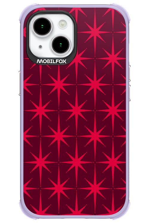 Burgundy Starss - Apple iPhone 15