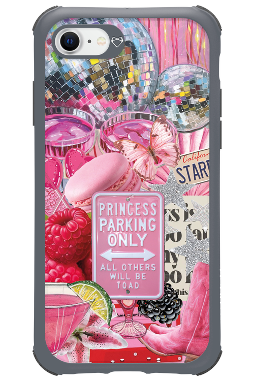 PINK PRINCESS - Apple iPhone 8