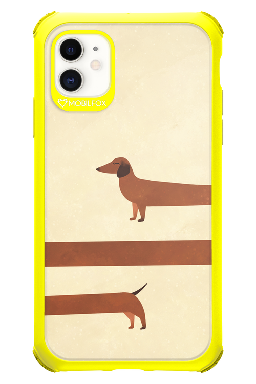 Stretchy Dog - Apple iPhone 11