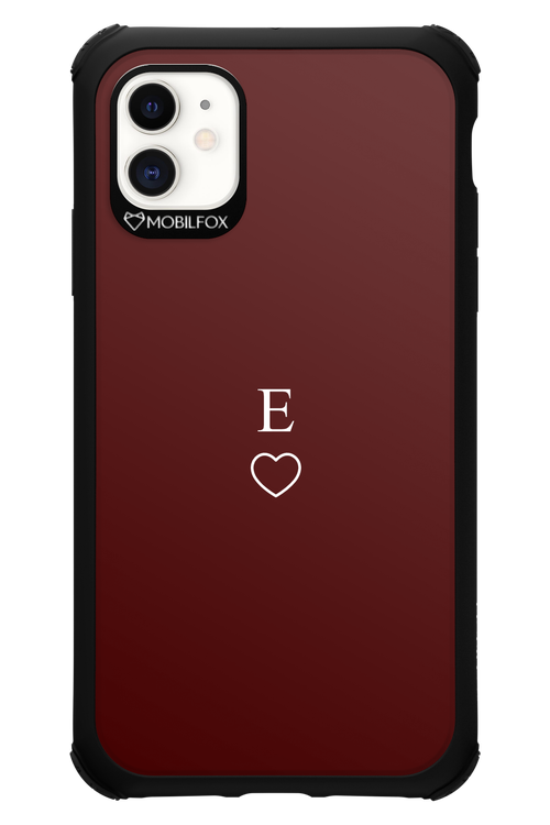 E Burgundia 2.0 - Apple iPhone 11