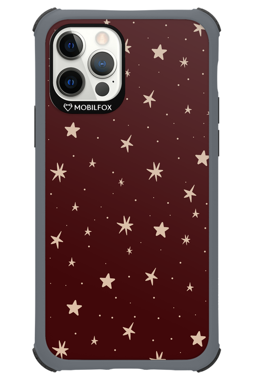 Burgundy Stars - Apple iPhone 12 Pro