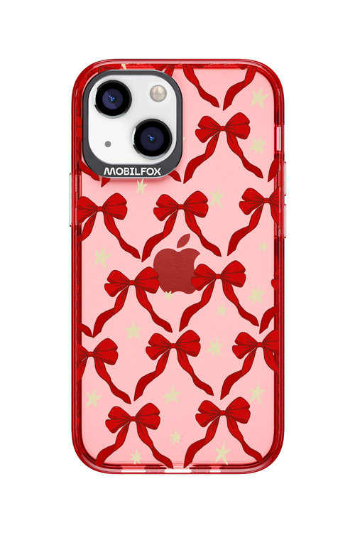Bow & Stars (Transparent) - Apple iPhone 13 Mini