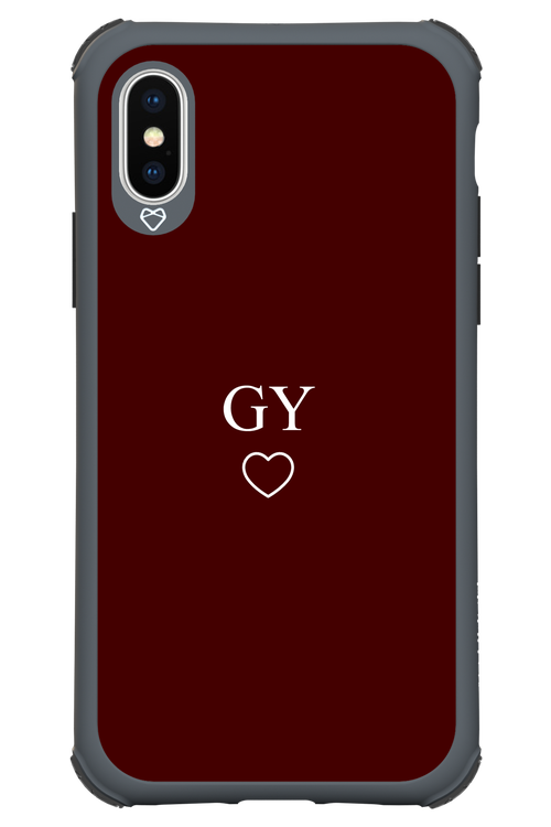 GY Burgundia 2.0 - Apple iPhone XS