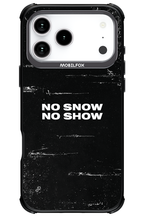 No snow, no show - Apple iPhone 17 Pro Max