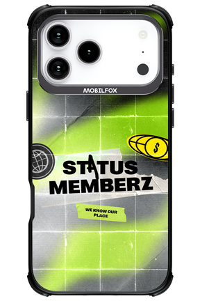 Status Memberz - Apple iPhone 17 Pro Max