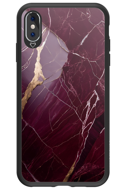 Burgundy Marble - Apple iPhone XS Max