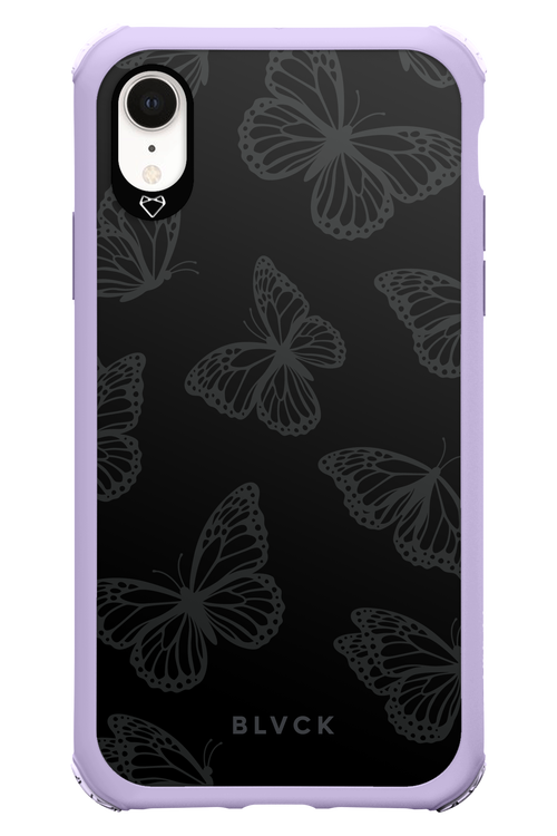 Black Butterflies - Apple iPhone XR