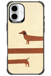 Stretchy Dog - Apple iPhone 16 Plus