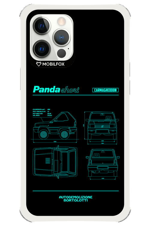 Panda Car Blue - Apple iPhone 12 Pro Max