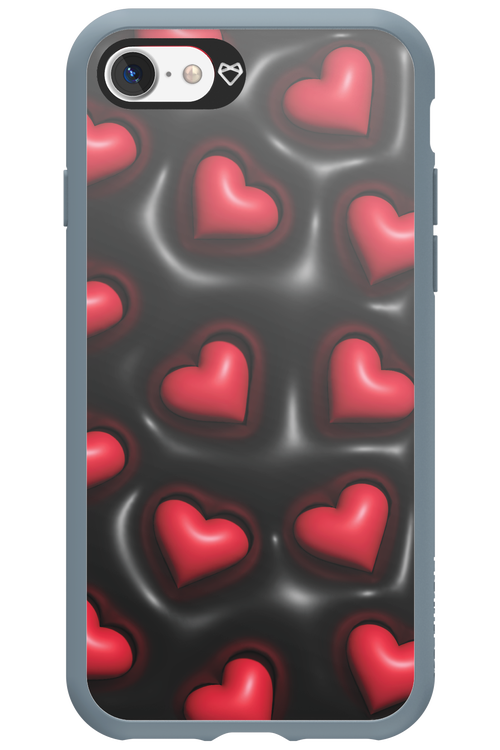 Hearts in love - Apple iPhone 7