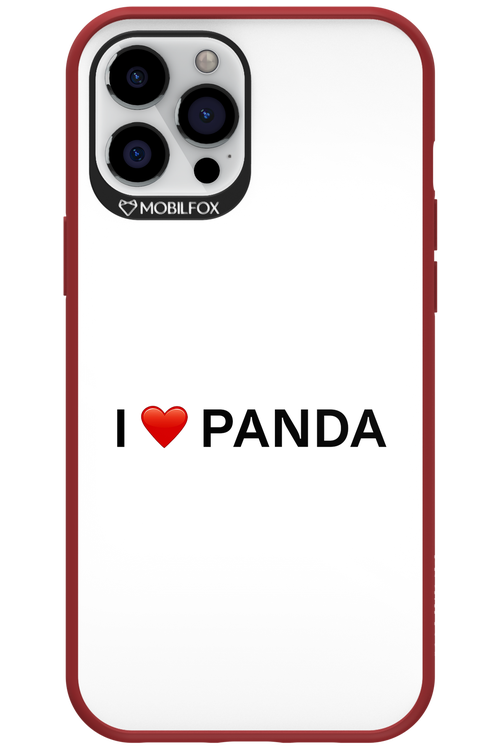 Panda Love White - Apple iPhone 12 Pro Max