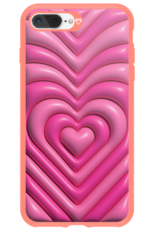 Puffer Heart - Apple iPhone 8 Plus