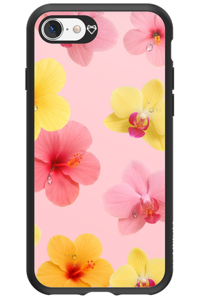 Sunset Flowers - Apple iPhone 8