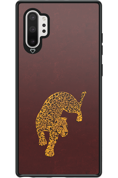 Burgundy Leopard - Samsung Galaxy Note 10+