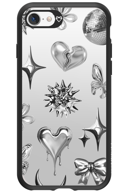 Silver Zone Transparent - Apple iPhone 7