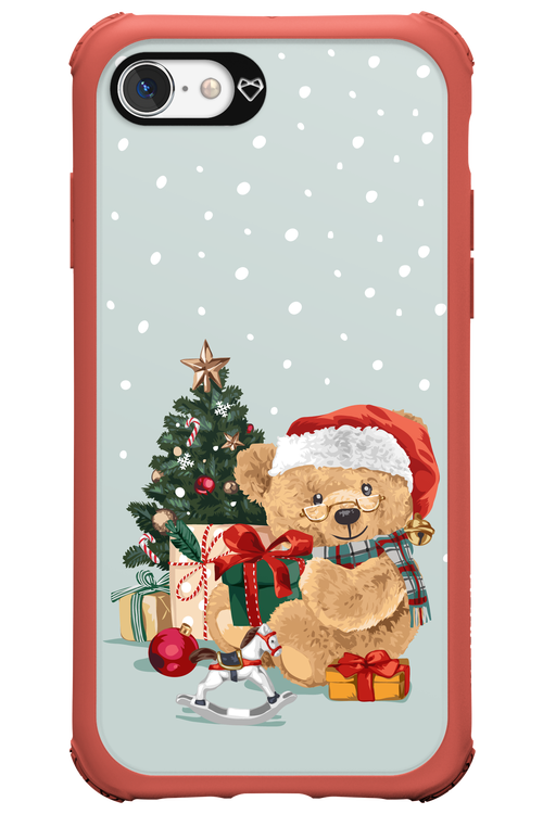 Merry Christmas Bear - Apple iPhone 7