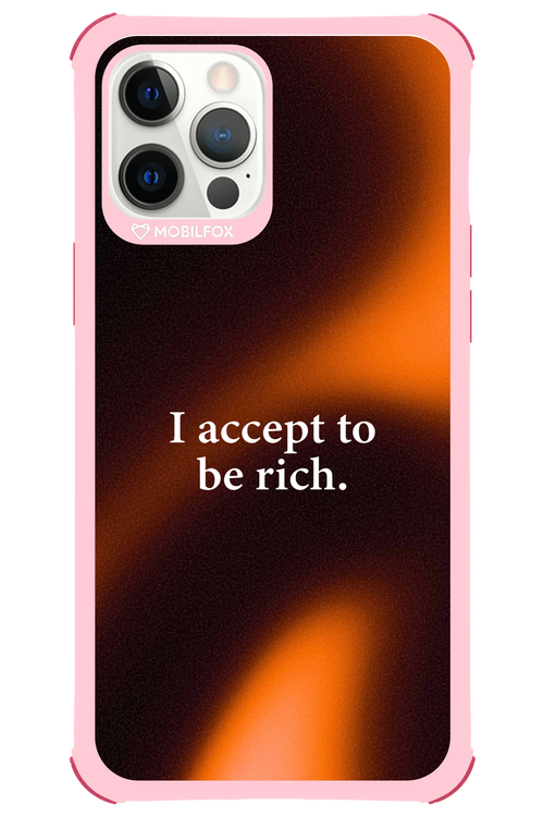 I accept to be rich - Apple iPhone 12 Pro Max