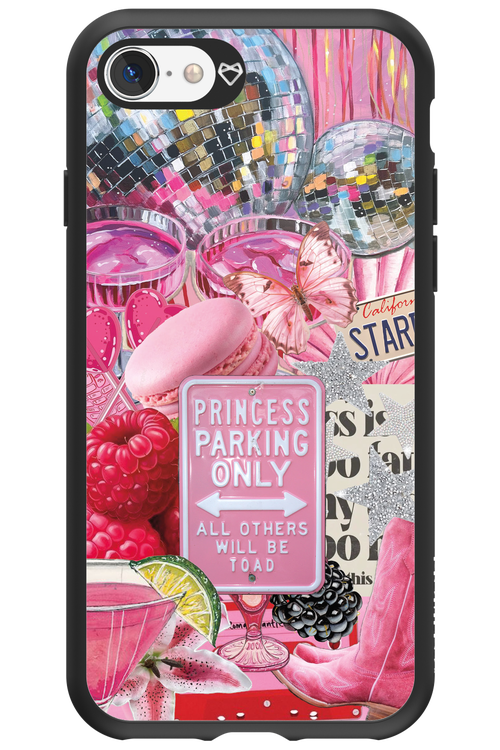 PINK PRINCESS - Apple iPhone 8