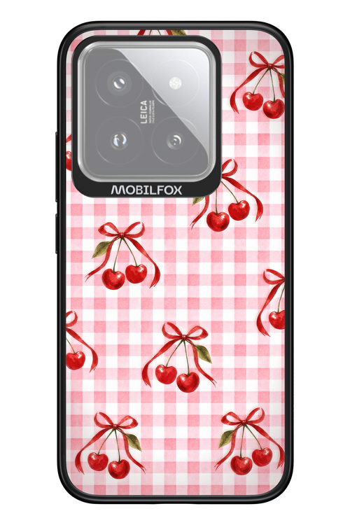 Pink Cherry Checked 2.0 - Xiaomi 14