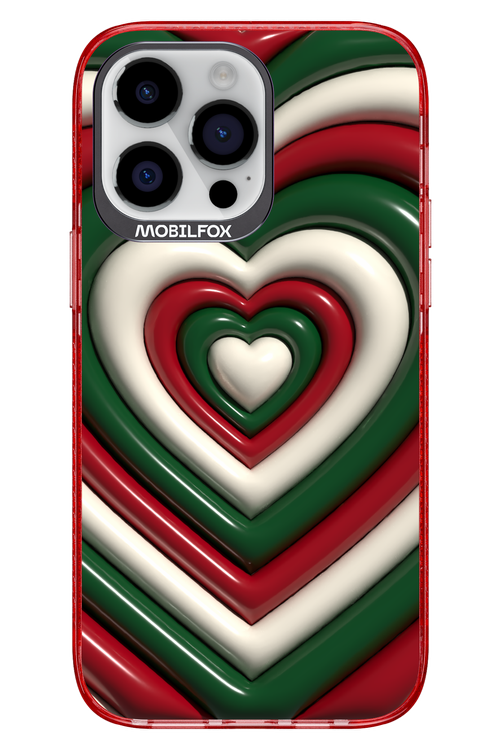 XMAS Hearts - Apple iPhone 14 Pro Max