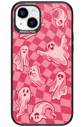 Strawberry Ghosts - Apple iPhone 15 Plus