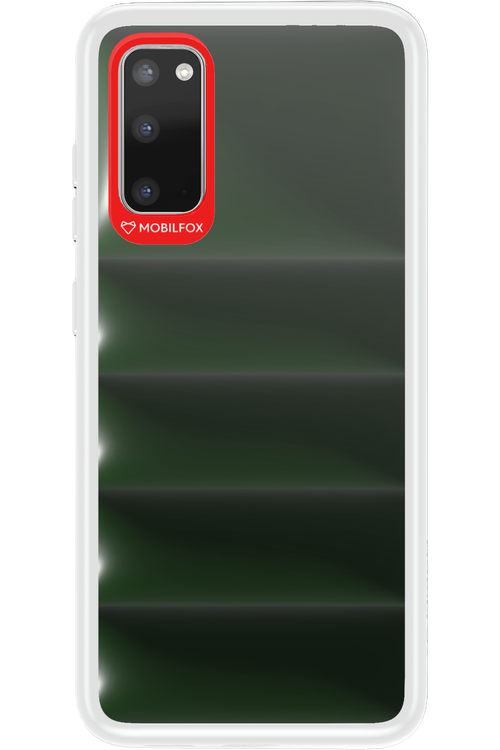 Earth Green Puffer Case - Samsung Galaxy S20