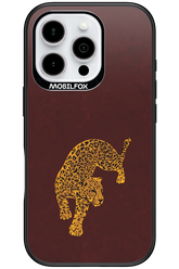 Burgundy Leopard - Apple iPhone 16 Pro