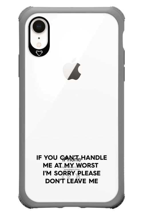 Sorry - Apple iPhone XR