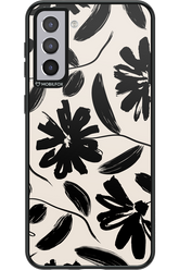 Monochrome Flowerss - Samsung Galaxy S21+