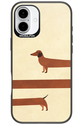 Stretchy Dog - Apple iPhone 16 Plus