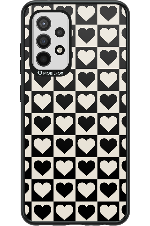 Checkered Heart - Samsung Galaxy A52 / A52 5G / A52s