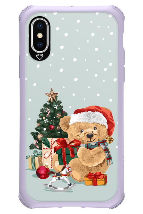 Merry Christmas Bear - Apple iPhone XS