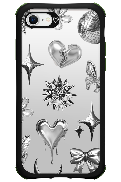 Silver Zone Transparent - Apple iPhone 7