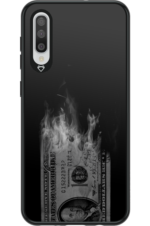 Money Burn B&W - Samsung Galaxy A50