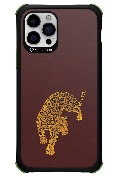 Burgundy Leopard - Apple iPhone 12 Pro