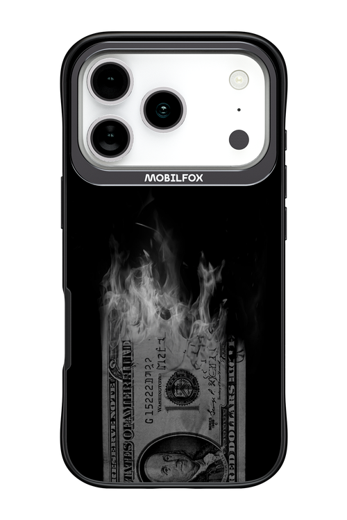 Money Burn B&W 2.0 - Apple iPhone 17 Pro