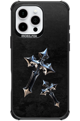 Chrome Crosses - Apple iPhone 16 Pro Max