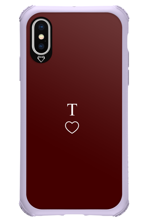 T Burgundia 2.0 - Apple iPhone X