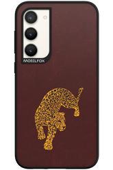 Burgundy Leopard - Samsung Galaxy S23 Plus