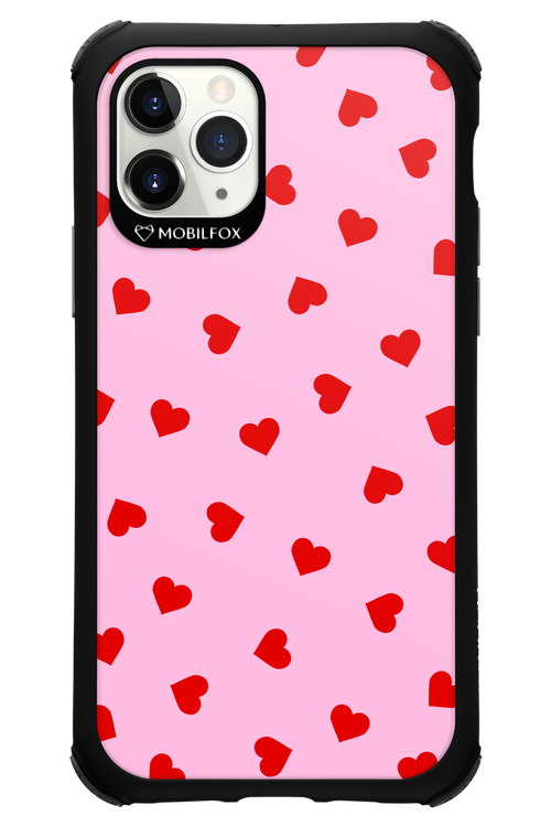 Sprinkle Heart Pink - Apple iPhone 11 Pro