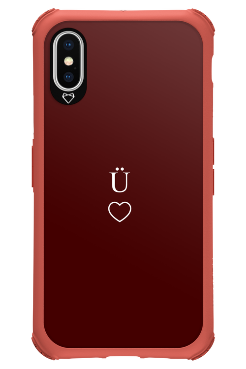 U Burgundia II 2.0 - Apple iPhone XS