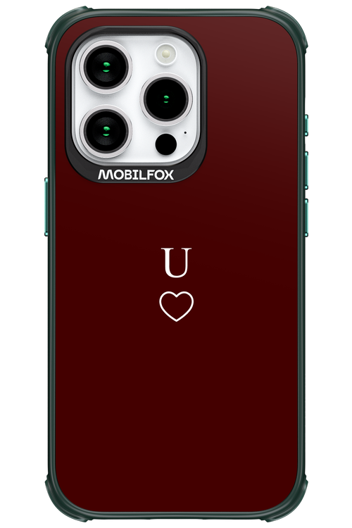 U Burgundia 2.0 - Apple iPhone 15 Pro