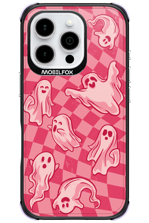 Strawberry Ghosts - Apple iPhone 16 Pro